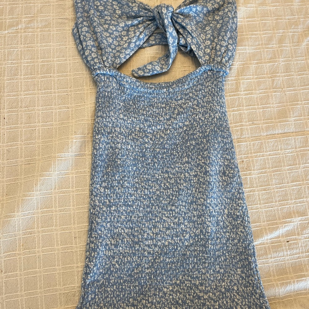 Ocean Drive Blue and White Floral Dress
